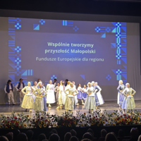 Uroczysta gala ,,Wspólnie tworzymy przyszłość Małopolski. Fundusze Europejskie dla Małopolski”